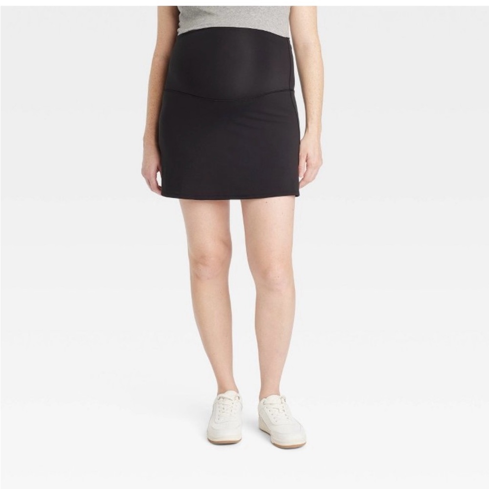 Isabel Maternity by Ingrid & Isabel Black Athletic Skirt